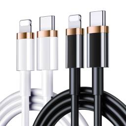 Cable de Datos U63   Tipo C a Lightning  20WPD  1.2M  Blanco  SJ484  USAMS