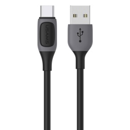 Cable de Datos   Micro  1M  Negro  2A  Jelly Serie  SJ597  USAMS