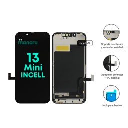 Display Apple iPhone 13 Mini (Incell-V) Comp. Negro   IC Removible