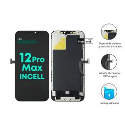 Display Apple iPhone 12 Pro Max (Incell High-End) Comp. Negro   IC Removible