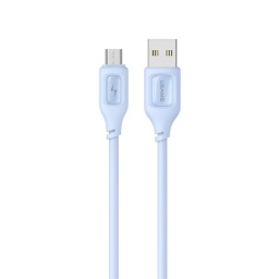 Cable de Datos   USB A a Micro USB  Azul  SJ620  USAMS