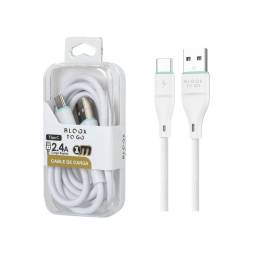 Cable de Datos BLOOX TO GO USB A a USB C   PVC  100cm