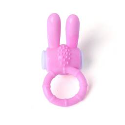 Anillo Vibrador Conejo Estimulador Cl�toris YS-BE037   Rosado  Adultos