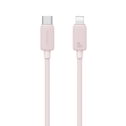 Cable de Datos USB C a Lightning SJ692   1M  Rosado  USAMS