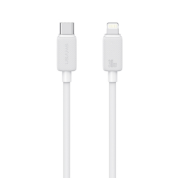 Cable de Datos USB C a Lightning   30W  3M  Blanco  SJ702  USAMS