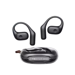 Auriculares Bluetooth   OWS  CEnganche para Oreja  BT5.3  Negro  UG26  USAMS