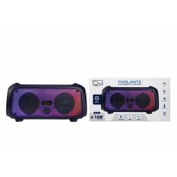 Parlante Bluetooth EKV-PA-02   16W   2 x 4"  3600 mAh  Correa para Transporte  Negro EKO-Vi