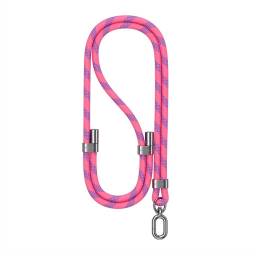 Correa para Cuello Ajustable   8mm  160cm  RosadoVioleta Fluorescente  ZB316  USAMS