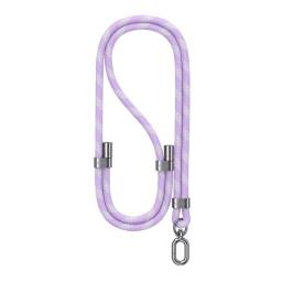 Correa para Cuello Ajustable   8mm  160cm  LilaBlanco  ZB316  USAMS