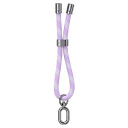 Correa para Mueca Ajustable   8mm  34cm  Lila/Blanco  ZB317  USAMS