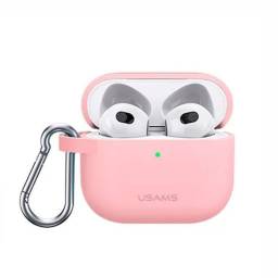 Silicone case para AirPods 3   Rosado  BH741  USAMS