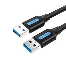Cable USB 3.0-A   Macho/Macho / 3M / Negro  CONBI  Vention