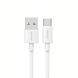 Cable de Datos USB A a Tipo C SJ708   3A  1M  Blanco  USAMS