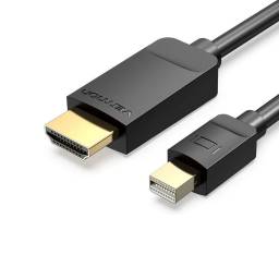 Cable MIni DP a HDMI   MachoMacho  1.5M  Negro  HABBG  Vention