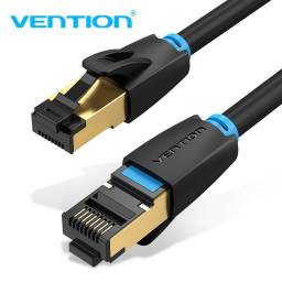 Cable de Red   Cat.8  SFTP  1.5M  Negro  IKABG  Vention