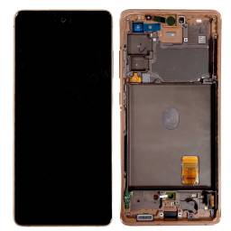 Display Samsung G781BS20 FE 5G Comp. cMarco Anaranjado + Antena (GH82-24214F24215F29056F31320F31321F)