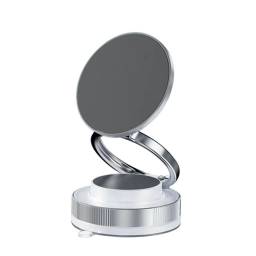 Soporte Vehicular Magntico 360 CCT28   c/Anillo Plegable  c/ Ventosa  Blanco