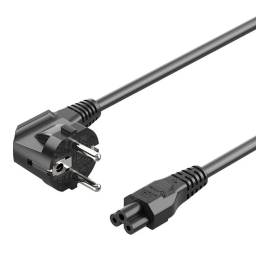 Cable de Poder Conector C5   1.8M  Negro  ZCKBAC  Vention