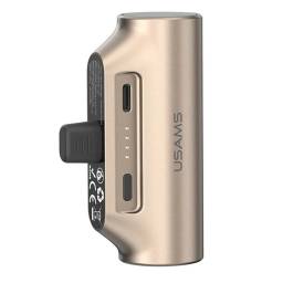 Power Bank Mini Tipo C   3.000mAh  PD20W  Dorado  CD248 - PB79 USAMS