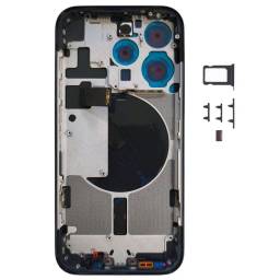 Tapa Trasera Apple iPhone 15 Pro cMarco Azul (sin garanta  sin devolucin)