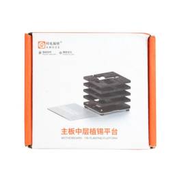 Stencil para Reballing Magnticos Apple iPhone X - 17 PM