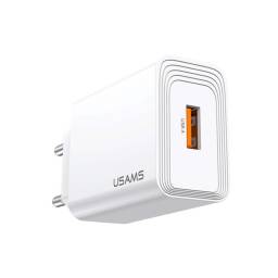 Cargador de Pared USB T69   1 USB  18W  Sin cable  CC324  USAMS