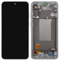 Display Samsung A566A56 5G 2025 Comp. cMarco Negro (GH82-36829A)