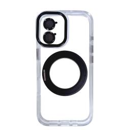 Case Compatible con Carga Magn�tica y Protector de Lens   Apple iPhone 17 - Negro