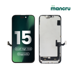 Display Apple iPhone 15 (Incell High-End) Comp. Negro   Diagnostic