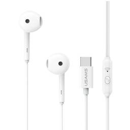 Manos Libres Stereo Tipo C   1.2 M  EP-50  Blanco  SJ771  USAMS