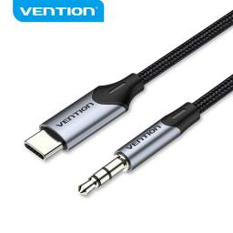 Cable USB-C a 3.5mm   MachoMacho  1.5M  Plateado  BGKHG  Vention