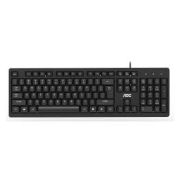 Teclado USB C   KB100B/16  Negro  AOC