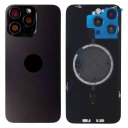 Tapa Trasera Apple iPhone 15 Pro Max cLens y Marco   Negro NASAN (sin garant�a  sin devoluci�n)