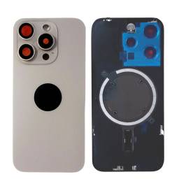 Tapa Trasera Apple iPhone 15 Pro cMarco Dorado (sin garant�a  sin devoluci�n)