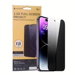 Pack de 5 Vidrio Templado Privacidad   Apple iPhone 1717 Pro16 Pro  2.5D  Rock Space